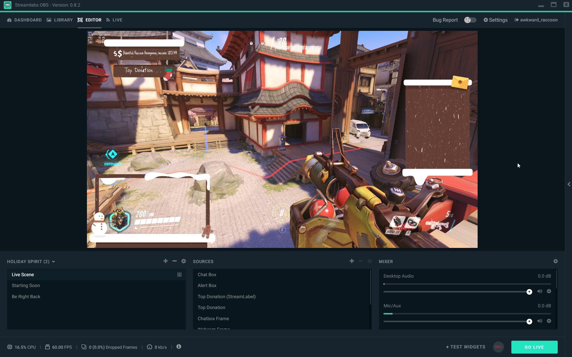 Streamlabs obs wont capture game